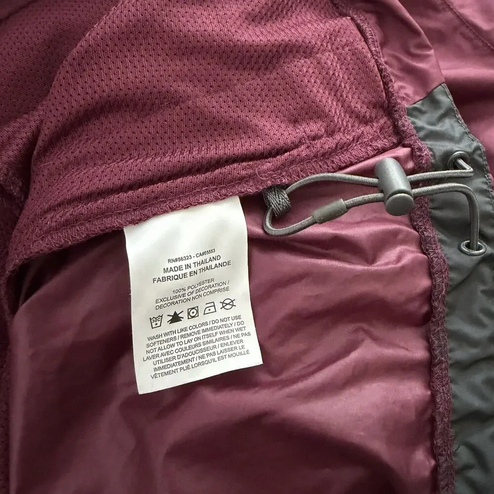 Nike Short Sleeve Windshirt Pullover Maroon Men’s Large BQ3237-669
